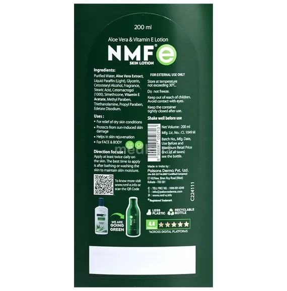 nmf e lotion 200 ml